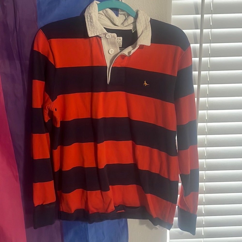 Jack Wills long sleeve polo S